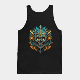 Skeleton Time Piece Tank Top